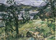 Walchenseelandschaft mit Larche Lovis Corinth